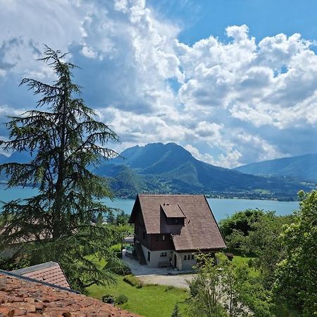 Petit Studio Vue Lac / La Talloirdaze Talloires Bagian luar foto