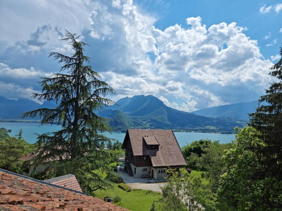 Petit Studio Vue Lac / La Talloirdaze Talloires Bagian luar foto